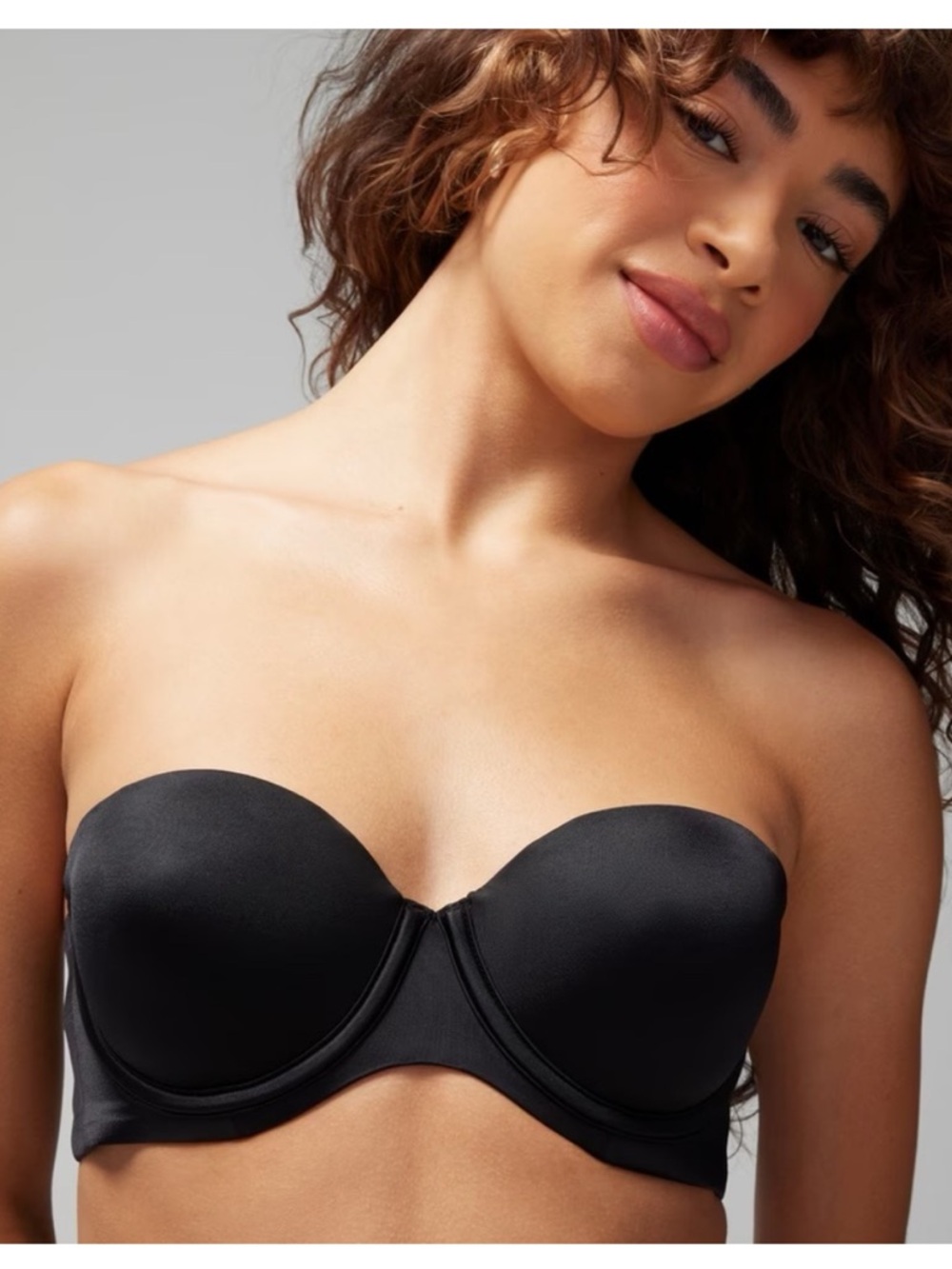 Soma Vanishing Back‎ Strapless Bra 36B black
